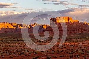 Valley of the Gods Utah desert landscape sunrise