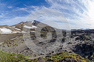 Valley of Gorely volcano