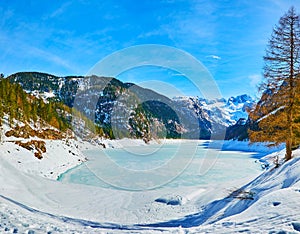 Valley of Gosausee lake, Gosau, Austria