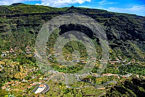 Valley Gran Rey, Island La Gomera, Canary Islands, Spain, Europe