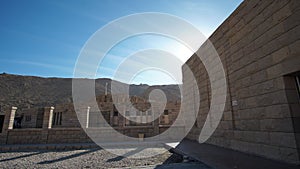 Valley of the kings inside cliffs area Famous tourist travel destination of Luxor Egypt historical pharoah tombs site