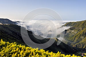 Valley, Lomba de Risco, Plateau of Parque natural