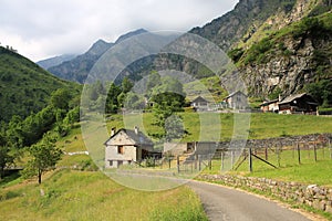 The Valley Maglio in Tessin, Switzerland