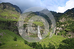 The Valley Maglio in Tessin, Switzerland