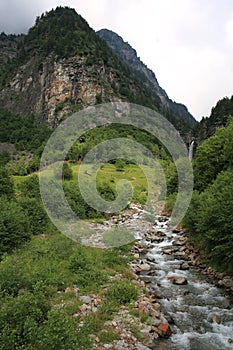 The Valley Maglio in Tessin, Switzerland