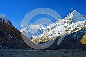 Valley in morning