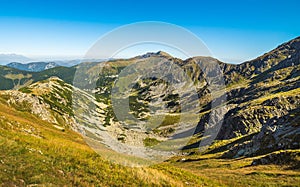 Valley and Mountain Landscape