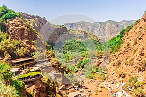 The Valley of the Ouzoud Waterfalls, Morocco