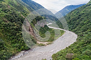 Valley of Pastaza river photo