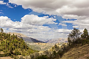 Valley peruvian Andes Cuzco Peru