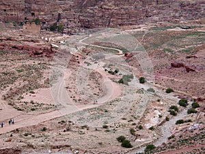 Valley in Petra