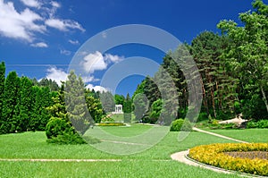 Valley of roses. Kislovodsk. Russia