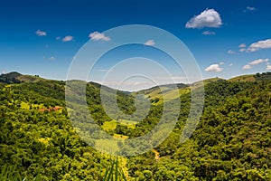 A valley in Secretario, Petropolis, RJ, Brazil photo