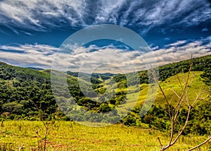 A valley in Secretario, Petropolis, RJ, Brazil photo