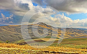 Valley in Shamakhi region of Azerbaijan