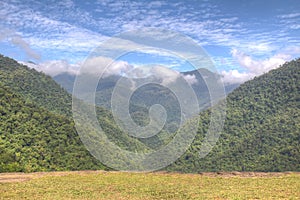 Valley in Tayrona National Park seen from Ciudad Perdida main te photo