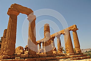 Valley of the temples in agrigento 2 photo