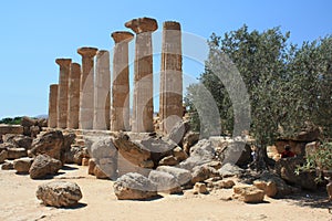 Valley of the Temples, Agrigento, Sicily, Italy