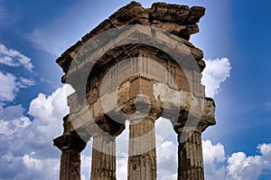 The Valley of the Temples of Agrigento (Sicily, Italy) is an archaeological park with perfectly preserved Doric temples