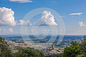 Valley in Tuscany