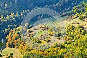 Valley under Sarkanica on Muranska Planina