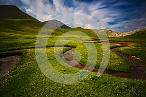 The valley of Verliga in Lakmos mountain