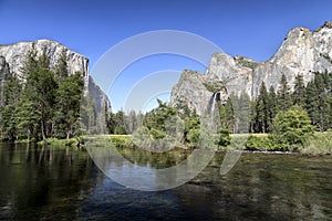 Valley View at Yosemite National Park, California