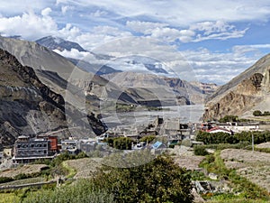 Valley of wild river Kali Gandaki