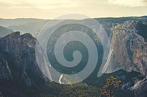 Valley of the Yosemite National Park, California, USA