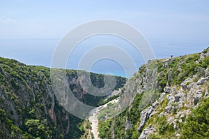 Valleys of Gjipe beach, Albania