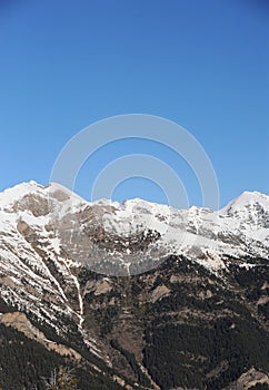 Vallnord fairy-tale mountains, Europe, the Principality of Andorra, the eastern Pyrenees, the sector of skiing Pal.