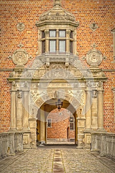 Vallo Castle Entrance Arch