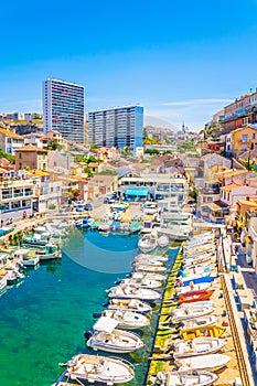 Vallon des Auffes port in Marseille, France