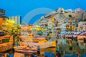 Vallon des Auffes port in Marseille, France