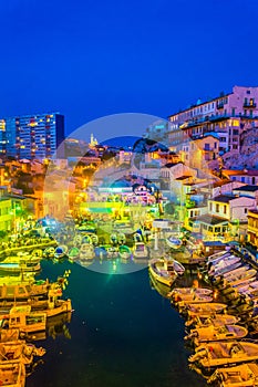 Vallon des Auffes port in Marseille, France