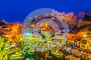 Vallon des Auffes port in Marseille, France