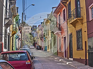 Valparaiso colorful passage