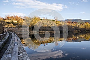 Valsain reservoir in Segovia photo
