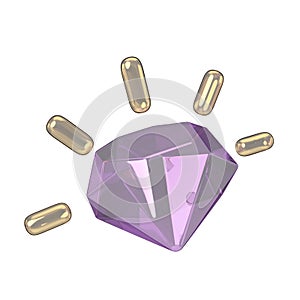 Value 3D Illustration Icon