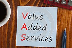 Value Added Services Acronym