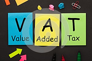 Value Added Tax VAT photo