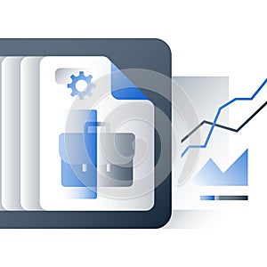 Value assessment, investment portfolio performance report, business training course, company management