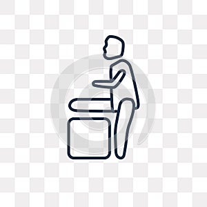 #VALUE . Black filled vector icon isolated on transparent background, linear #VALUE . Black filled transparency concept can be us