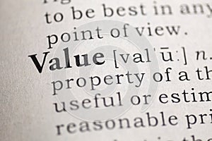 Value