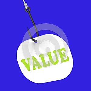 Value On Hook Shows Great Significance Or