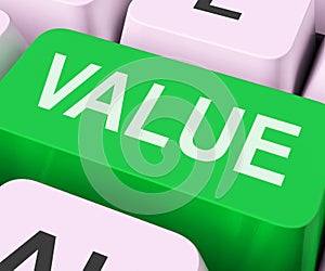 Value Key Shows Importance Or Significance