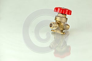 Stop valve for AC split.
