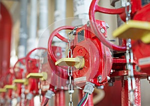 The valve of system Industrial of fire extinguishing.