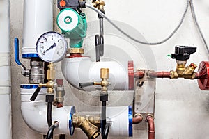 Valves of a heating system