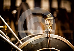 Valves on the steam engine